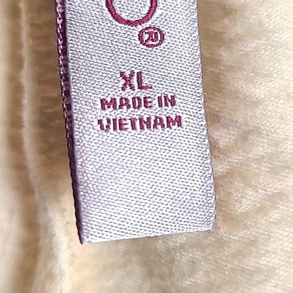 Gitano Cream Sleeveless V-Neck Mini-Dress with Embroidered Accent, Sz XL - Picture 6 of 7